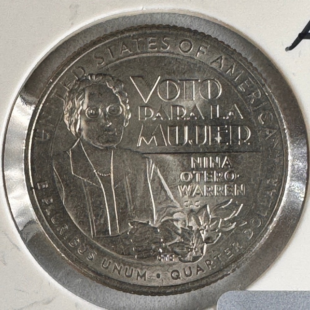 2022 P Nina Otero-Warren American Women Quarter Philadelphia Mint‎ AU Coin 0073